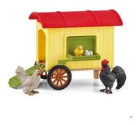 Figurine Poulailler mobile, Schleich 42572 Farm World, des 5 ans Multicolore G