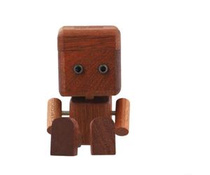 Figurine pour en pour bois Oscillante Faite Main, Décoration de | Handcrafted Wood, Interactive Nodding Motion, Compact Size For Dashboards & Desks, Fun For Drivers