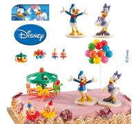 Figurine Pour Gâteau Disney Donald Et Daisy 6 Pièces