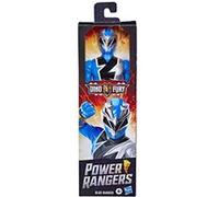 Figurine Power Rangers Dino Fury Blue Ranger - HASBRO - 30 cm - Epée Chromafury