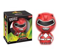 Figurine Power Rangers - Red Ranger Glow In The Dark Exclu Dorbz 8cm