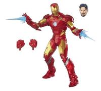 Figurine Premium Marvel Legends 30cm - Iron Man - Avengers - Rouge - 30 points d'articulation