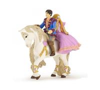 Figurine Prince et Princesse à cheval