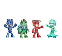Pyjamasques Pack De 4 Figurines Mission Aquatique