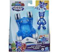 PJ Masks Animal Power, Chat-Bolide, véhicule et Figurine articulée Yoyo, Jouet préscolaire pour Enfants, dès 3 Ans F5337 Multicolore