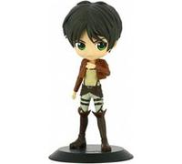 Banpresto – Figurine Q Posket – Eren Yeager (Attack on Titan) – 14 cm – Version A – Multicolore