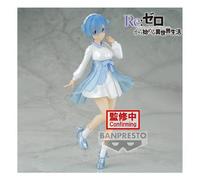 Bandai Re:zero Starting Life In Another World Rem Serenus Couture Vol 2 Figure Blanc