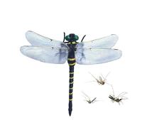 Figurine Réaliste de Libellule Mos-quito | Écarteur d'Oiseaux | Art Réaliste | Modèle d'Animal | Ornements Artificiels