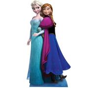 Figurine - Reine des Neiges - Anna et Elsa - 162 cm - Carton - Décoratif