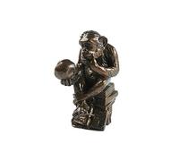 Figurine reproduction Le Singe savant de Rheinhold - Hauteur 20 cm - Largeur 11 cm - Profondeur 12 cm