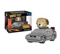 Figurine Retour vers le Futur - Delorean Avec Einstein Dorbz Ride 18cm G