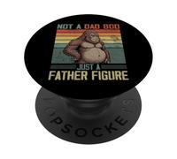 Figurine rétro Bigfoot avec Inscription « Not a Dad BOD Just a Father » PopSockets PopGrip Adhésif