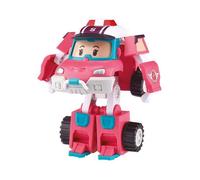 Figurine robot 10 cm - Silverlit - Robocar Poli - Véhicule Transformable Sandy 2-en-1