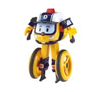 Figurine robot drone 10 cm - Silverlit - Robocar Poli - Véhicule Transformable Drooney 2-en-1