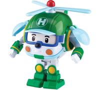 Figurine robot hélicoptère 10 cm - Silverlit - Robocar Poli - Véhicule Transformable Héli 2-en-1