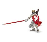 Figurine roi au dragon rouge Papo