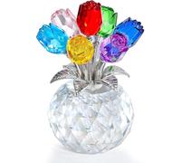 Figurine rose fabriquée à partir de FOR CRYSTAL pour des propriétés optiques cohérentes et une réponse homogène à l'éclairage intérieur