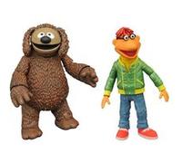 Figurine Rowlf et Scooter Muppets : Best of Series 1 - 11 cm Multicolore