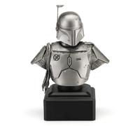 Figurine royale sous licence officielle Royal Selangor Star Wars Boba Fett Buste