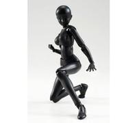 Figurine S.H.Figuarts - Body Chan (Female) Solid Black Color Version G