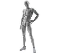 Bandai - Figurine S.H.Figuarts Body-Kun DX Set Version Gris - Tamashii Nations