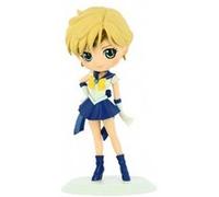 Banpresto Inconnu noname Sailor Moon Eternal - Super Sailor Uranus - q posket ver.a 14cm Noir, BP17190