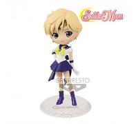 Banpresto Inconnu noname Sailor Moon Eternal - Super Sailor Uranus - q posket ver.a 14cm Noir, BP17190