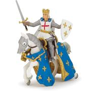 Figurine Saint Louis Et Son Cheval Bleu TU