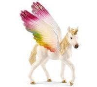 Figurine SCHLEICH 70577 Licorne ailée arc-en-ciel, poulain G