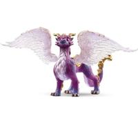 Figurine Schleich Dragon des Etoiles- Figurine Dragon Mythique avec Ailes et Écailles Scintillantes pour Garçons et Filles - Cadeau