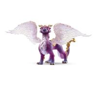 Figurine Schleich Dragon des Etoiles- Figurine Dragon Mythique avec Ailes et Écailles Scintillantes pour Garçons et Filles - Cadeau