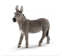 Figurine Schleich Farm World Âne domestique Equus asinus 13772 reproduction réaliste peinte à la main