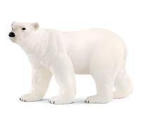 Figurine SCHLEICH - Ours polaire - Animal sauvage - 10,5 x 7,5 x 5,5 cm