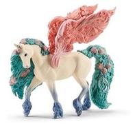 Figurine Schleich - Pégase Aux Fleurs - Bayala 70590 Multicolore G