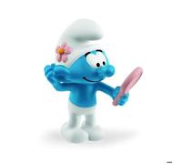 Figurine - Schleich - Schtroumpf Coquet - 3,4 x 3,7 x 5,2 cm - Dès 3 ans