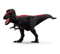 Figurine - SCHLEICH - T-Rex Noir - Noir - Peinture exclusive texture réaliste - Effet sonore (grondement)