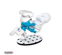 Figurine Schtroumpf cuisinier PLASTOY 60746