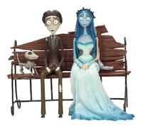 SD Toys – Ensemble de figurines Víctor et Emily assis sur un banc