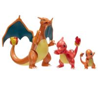 Figurine Select Battle Pokemon Pichu Salameche Ectoplasma 13cm