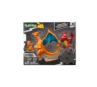 Pokèmon PKW2777 Select Lot de 3 Figurines de Combat 2 charmandères, 3 Charmeleon et 11,4 cm, Evolution Multipack Style 1