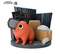 ABYstyle Figurine Chainsaw Man Pochita – Statue premium, produit officiel, finitions haute qualité