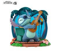 ABYstyle Figurine Stitch guitare - Lilo & Stitch Multicolore 10 cm