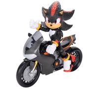 Jakks Pacific Figurine Shadow articulée + moto Sonic 3 Le Film (13 cm) Licence officielle