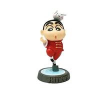 Figurine Shinnosuke Nohara, Version Q, Figurines d'anime Cosplay, 10 cm/3,9 Pouces, modèle de Personnage en PVC Fait à la Main, décoration, Cadeaux (e)