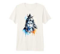 Figurine Shiva de Dieu Hindouisme T-Shirt Haut de Gamme