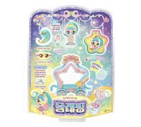 Figurine Shooting Star Catch Teenieping - Sneakyping avec cheveux de transformation, lunettes, cube étoile et médaille étoile