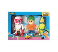 Figurine - SILVERLIT - Monster Flex Stumble Guys - Lot de 3 - Environ 12 cm - Super extensible