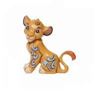 Enesco Statuette Disney Tradition – Roi Lion Simba Mini – marron – 3' H x 1,75' W x 2,25' L