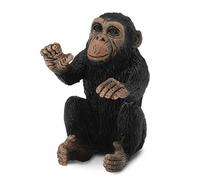 Figurine Singe : Chimpanzé : Bébé Câlinant