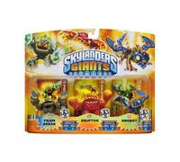 Figurine Skylanders : Giants - Prism Break + Eruptor + Drobot - Lighcore
